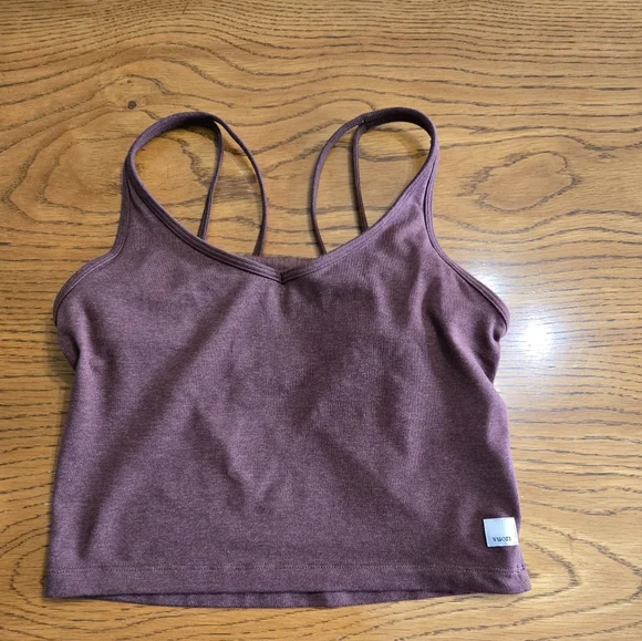 Vuori Women's Tank Top in Brown - Picture 1 of 4